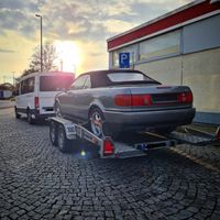 Audi 80 Cabrio grau Hänger